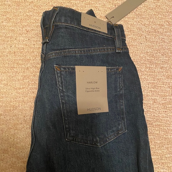NWT Hudson Harlow Ultra High rise jeans - Picture 2 of 4
